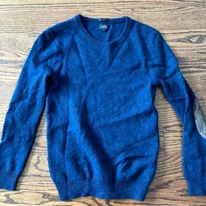 J crew XS blue merino wool sweater